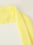 Dinner Court Tube Top Ribbon Dress Women Summer Loose Waist Slimming Long Solid Color Dress Women CHEN