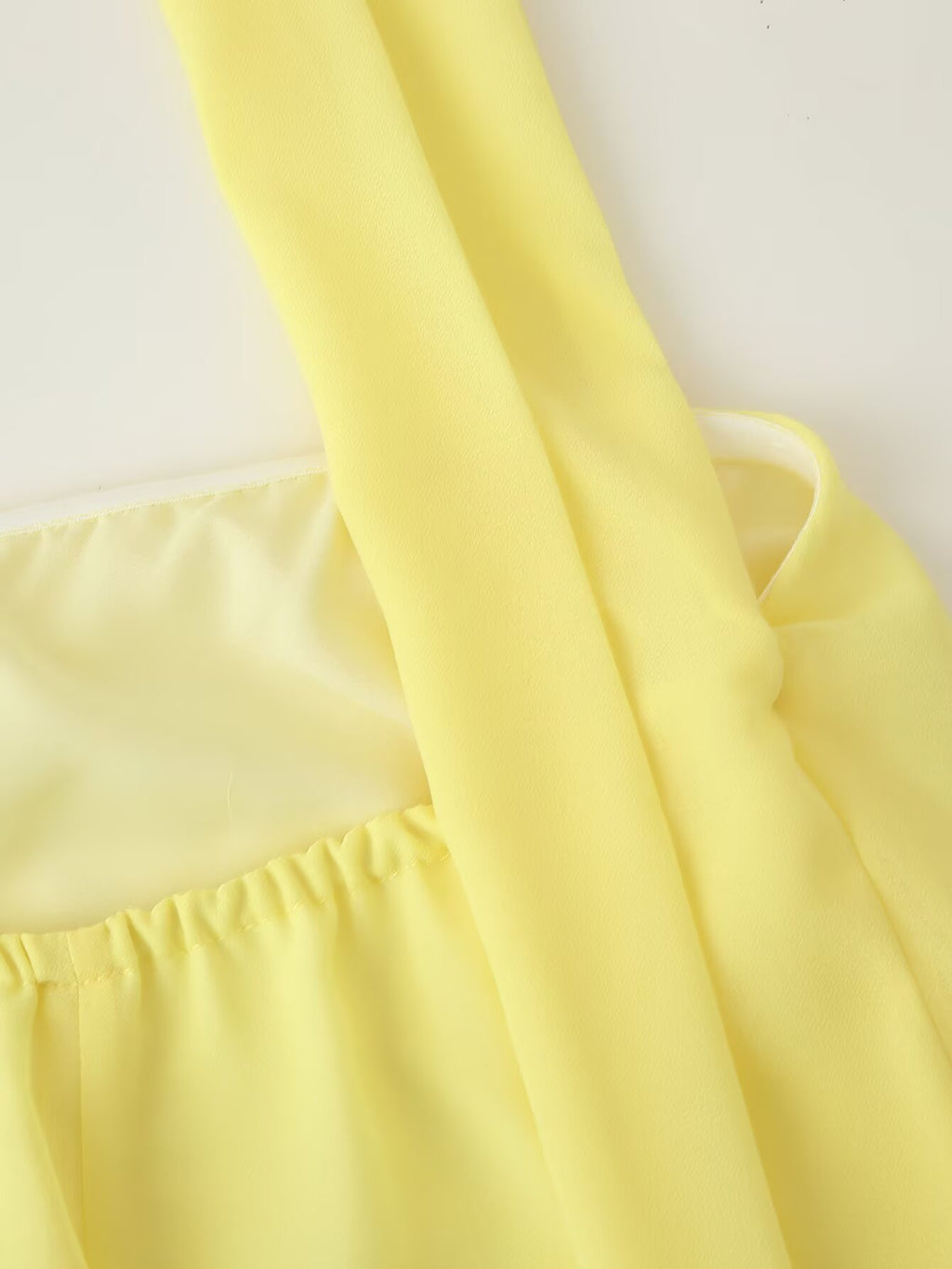Dinner Court Tube Top Ribbon Dress Women Summer Loose Waist Slimming Long Solid Color Dress Women CHEN