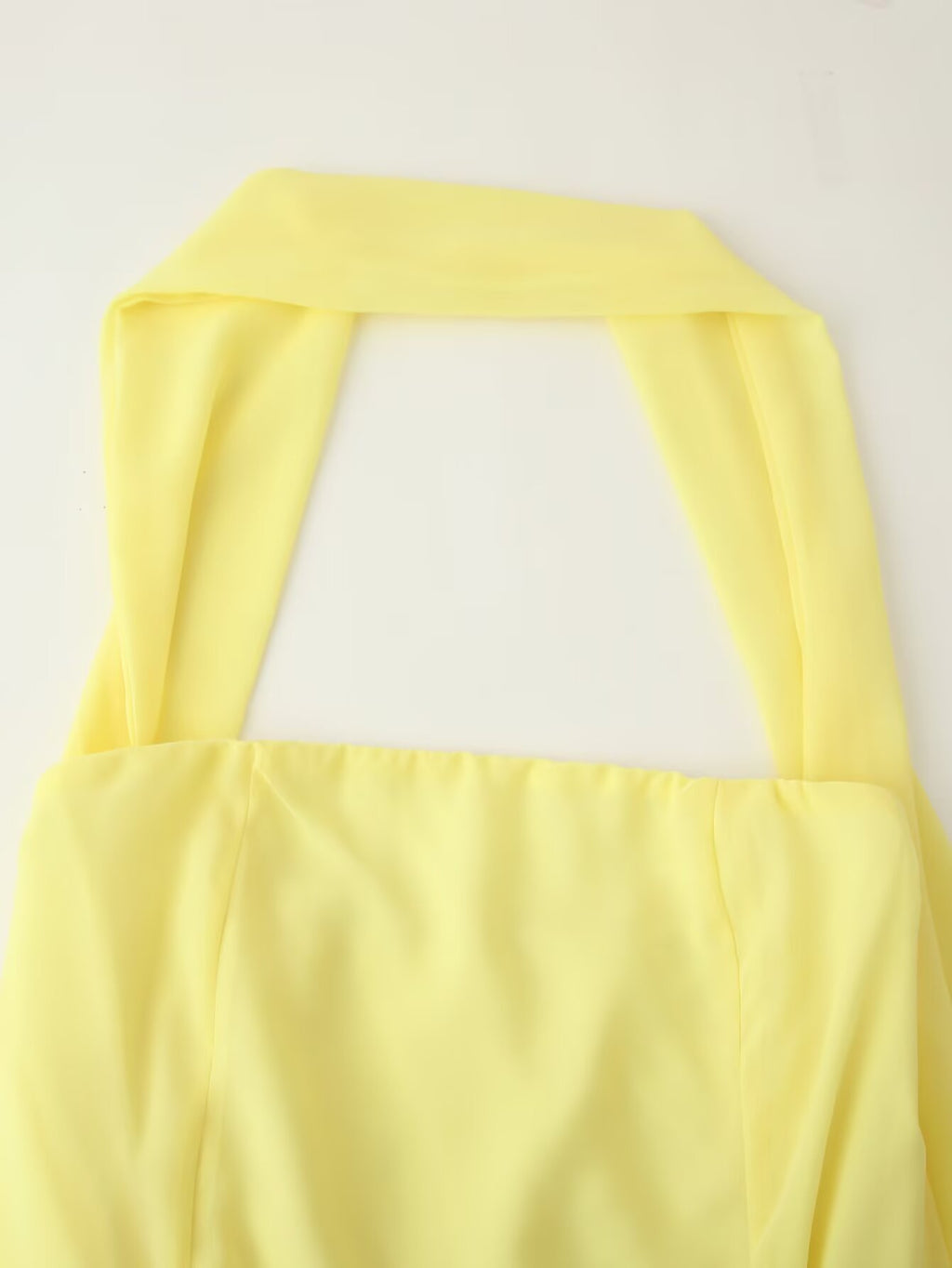 Dinner Court Tube Top Ribbon Dress Women Summer Loose Waist Slimming Long Solid Color Dress Women CHEN