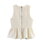 Women Clothing Summer Convex Short Skirt Top Skirt Sets SenDa