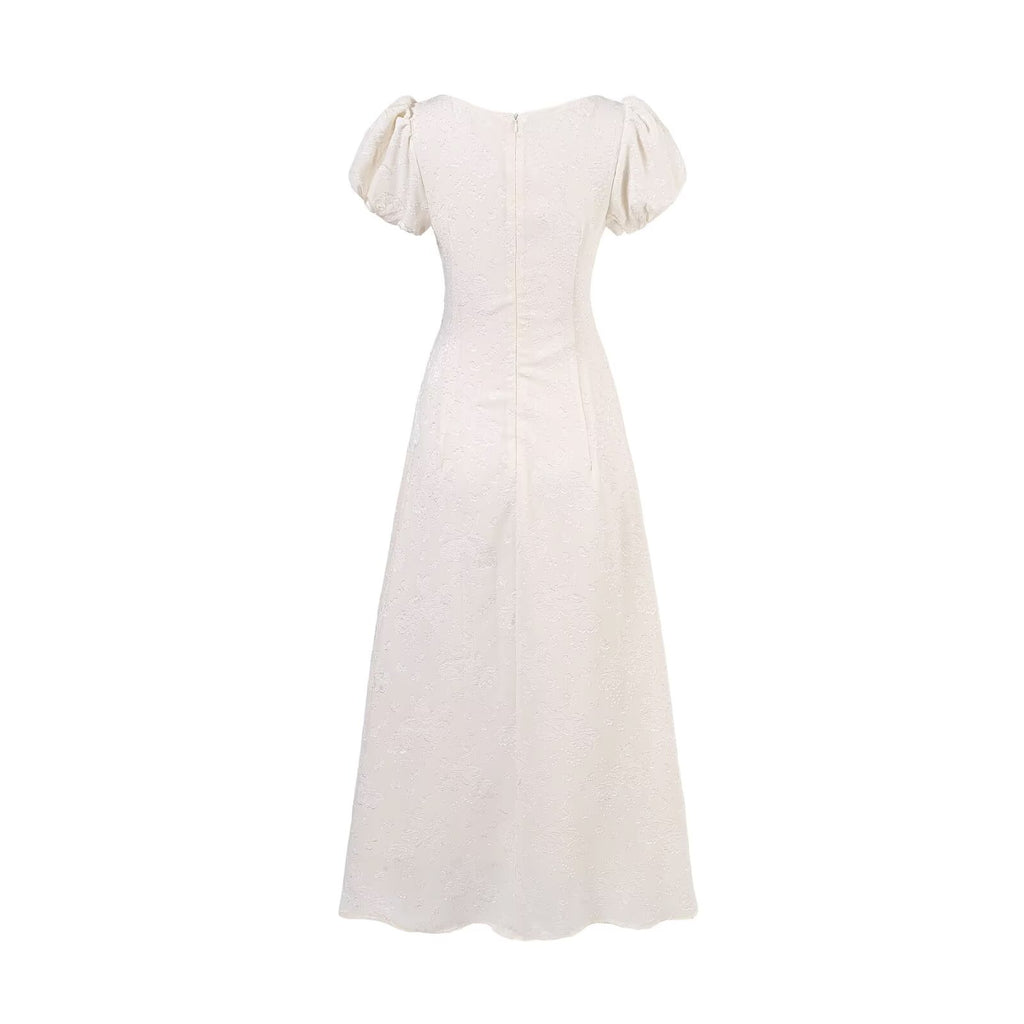 Vintage Summer Sexy Sexy Short Sleeve Drawstring Slim Fit Dress Jacquard Dress Holiday PullWind