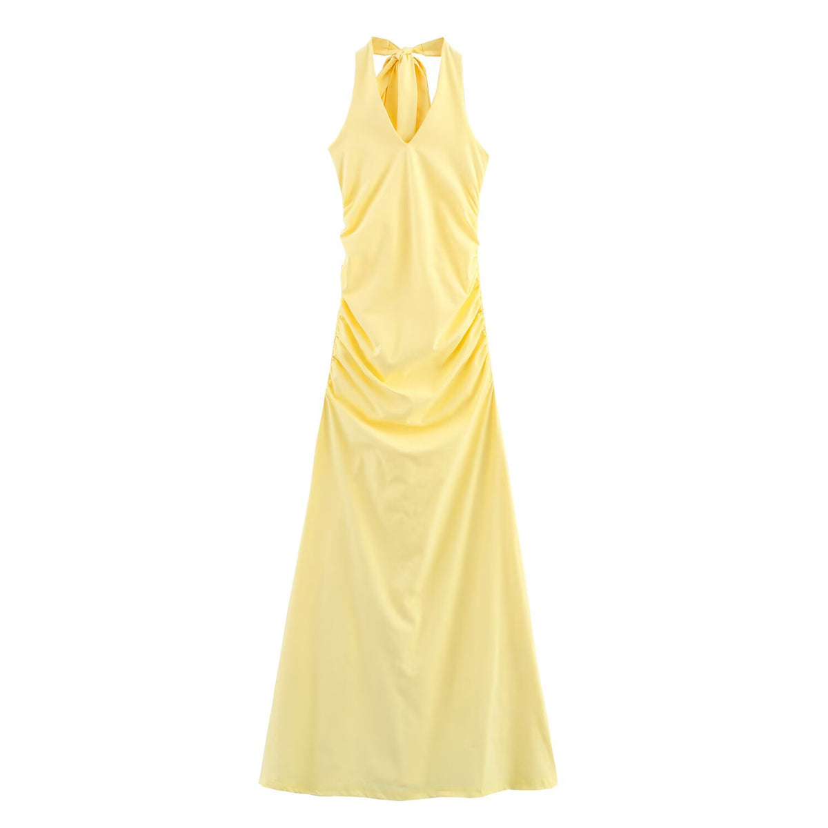 Summer Sexy Slim Fit Bare Back Hanging Collar Dress Women Dress SenDa
