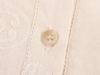 Women Clothing Summer Office Sleeveless Hollow Out Cutout Embroidery Short Dress Howe