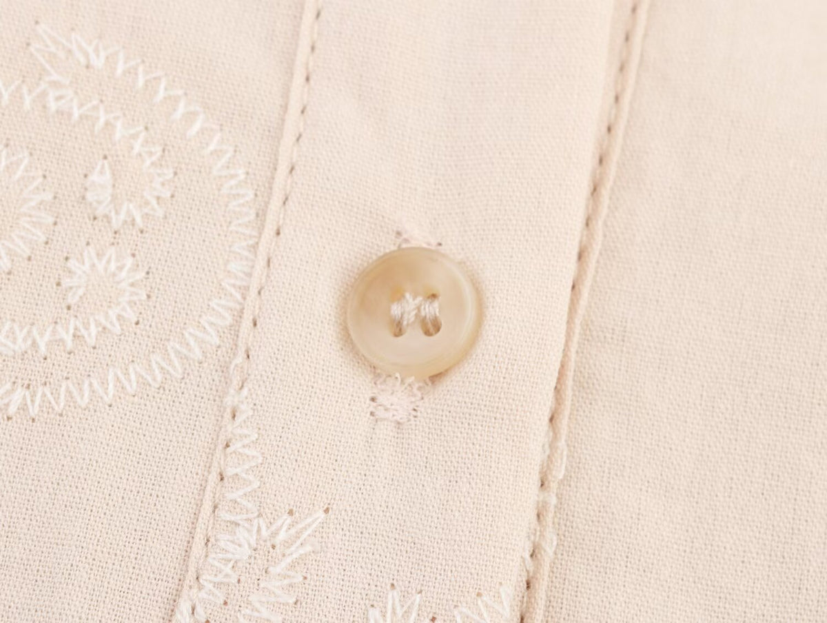 Women Clothing Summer Office Sleeveless Hollow Out Cutout Embroidery Short Dress Howe