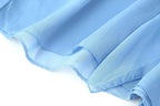 Robe sexy à bretelles et décoration laminée pour femme