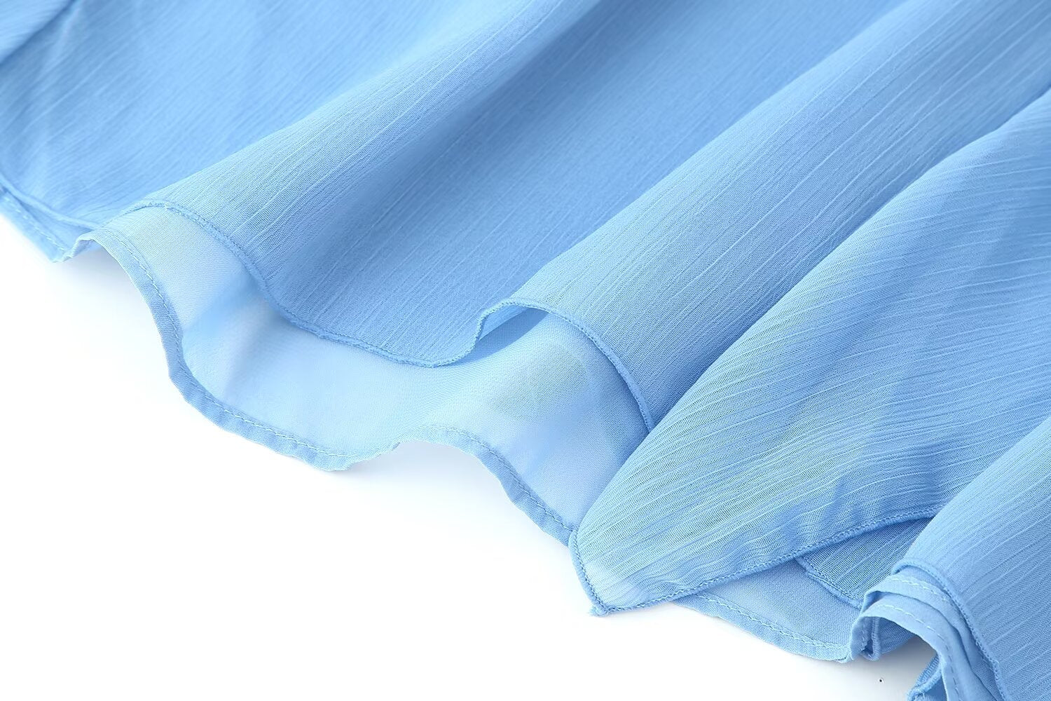 Robe sexy à bretelles et décoration laminée pour femme