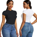 Ropa de mujer Camisa sexy de color sólido