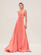Vestido camisola de verano para mujer, sexy, plisado, sin espalda