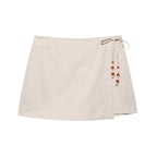 Summer Women Casual Sleeveless Beaded Vest Shorts