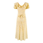 Mid Length Flounced Sexy Slim Summer Vacation Lace Sling Dress PullWind