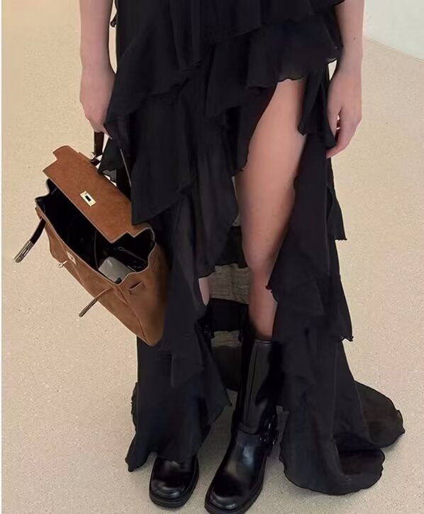 Women Clothing Early Spring High End Elegant Dress LongZest