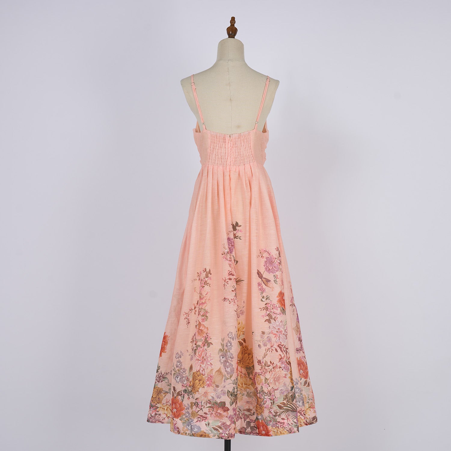 Women Summer Halter Floral Sleeveless Design Maxi Dress Daylight