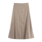 Women Clothing Popular Linen Hanging Collar Vest Top Skirt Sets SenDa