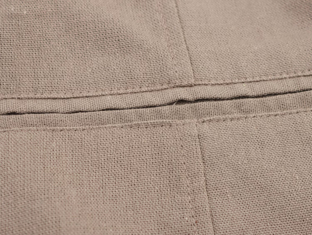 Women Clothing Popular Linen Hanging Collar Vest Top Skirt Sets SenDa