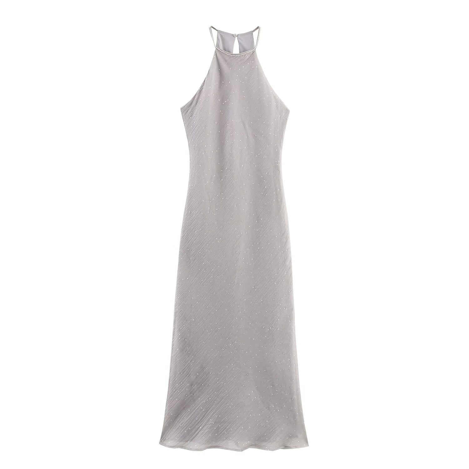 French Swing Collar Sling Dress Women Summer High Grade Waist Tight Sheath Dress SenDa