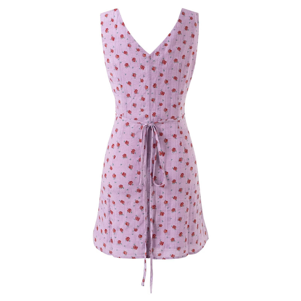 Sexy V neck Hip Women Waist Slimming Vest Dress PullWind