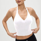 Spring Sexy Backless Minority All Match Sling Women Sexy Halter Top TinkleBell