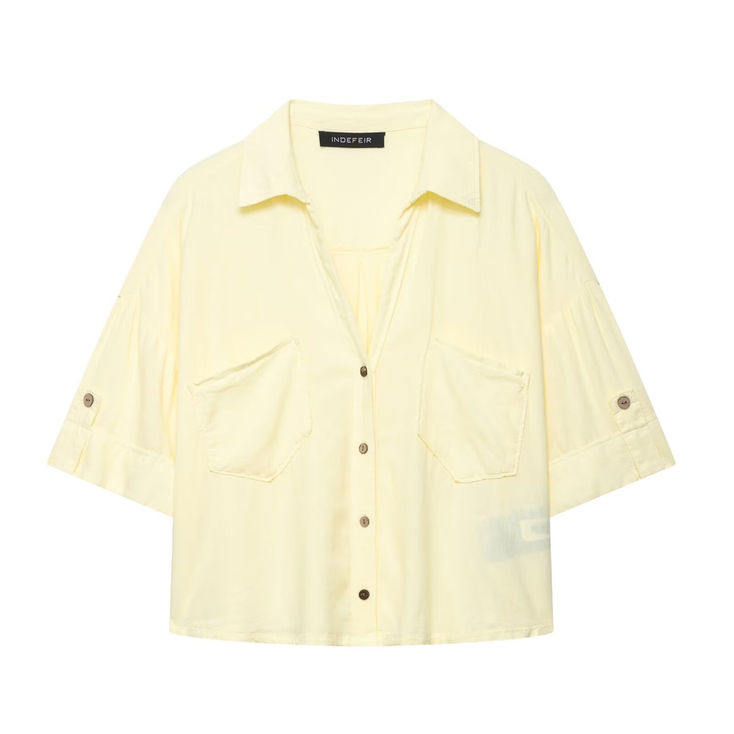 Camisa informal de verano para mujer, combinable con todo