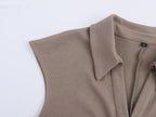 Women Clothing Summer Shirt Collar Midi Dress Howe