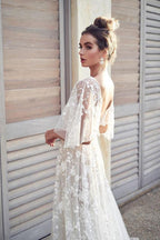 Robe d'automne pour femme, robe sexy en dentelle à col en V et dos nu