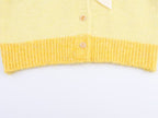 Women Clothing Fall round Neck Long Sleeve Bowknot Decorative Knitwear Coat