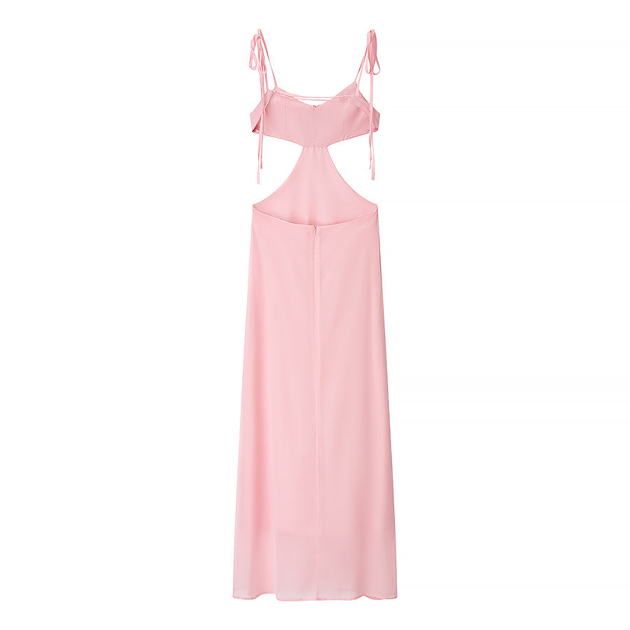 Robe courte à bretelles sexy à imprimé floral pour femme, idéale pour l'été.