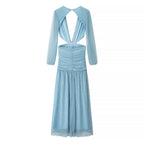 Robe de plage sexy pour femme, tenue d'été courte, couleur unie, robe maxi ambiance bord de mer