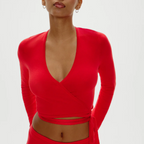 Autumn Casual Thin Velvet Knitted Sexy V neck Strap T shirt TinkleBell