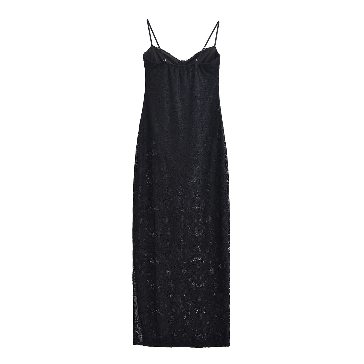 Elegant Women Lace Sling Dress TRAF