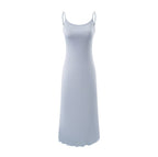 Summer Casual Sexy Micro Stretch Long Sleeve Waist Slimming Figure Dress PullWind