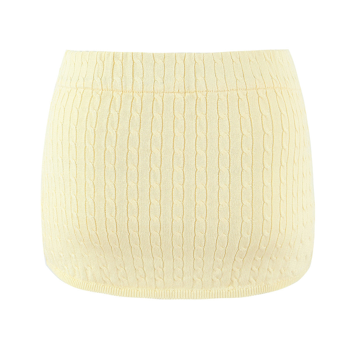 Solid Color Slim Fit Knit Short Skirt for Women Autumn Sexy Casual All Match High Waist Tight Sheath Skirt TinkleBell