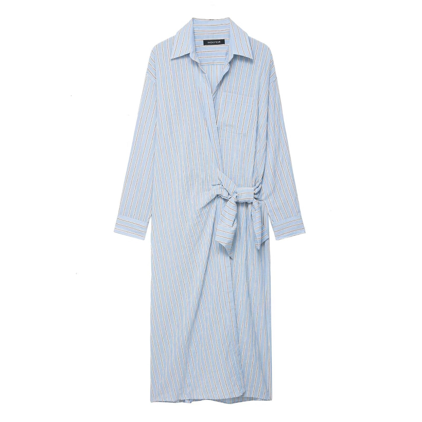 Fall Women Clothing Niche All Matching Slim Fit Slimming Casual Dress