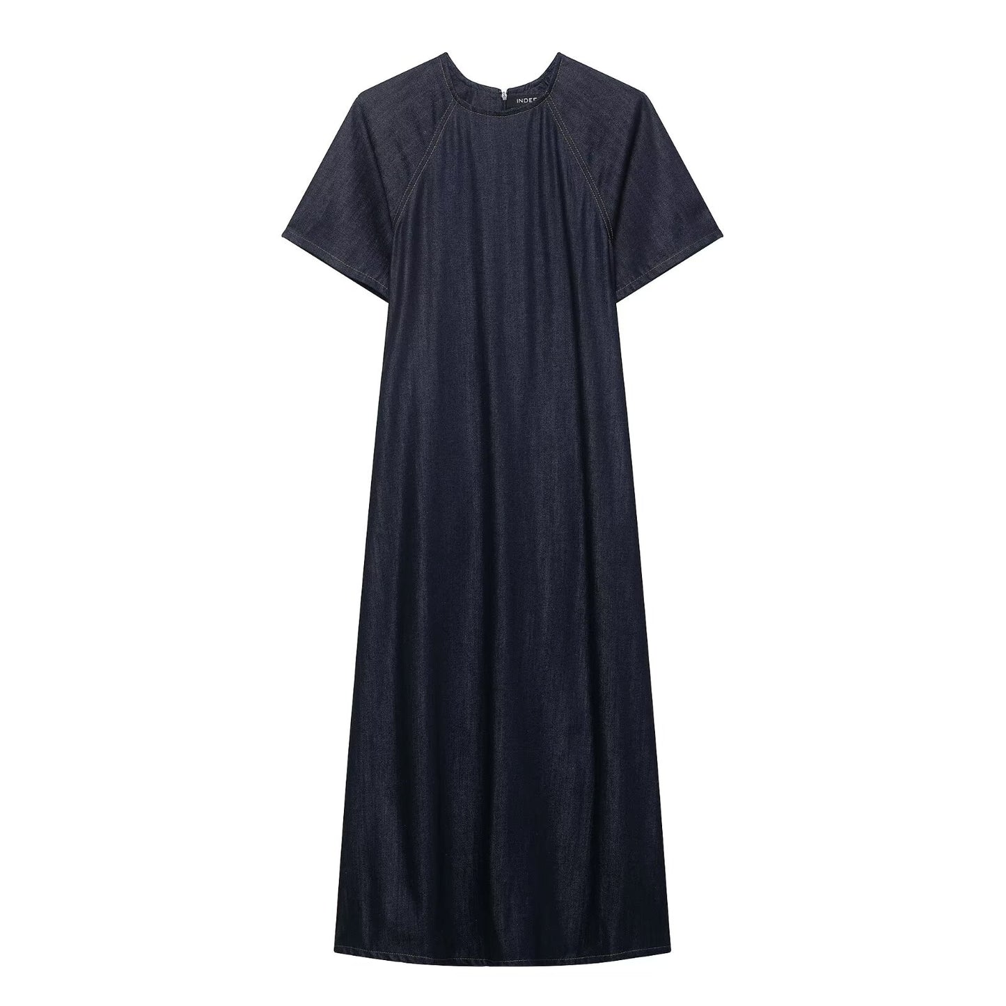 Popular Trendy Wild Series Denim Maxi Dress Niche
