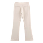 Women Clothing Fashionable Slim Fit Belt Blazer Bell Bottom Pants Sets SenDa