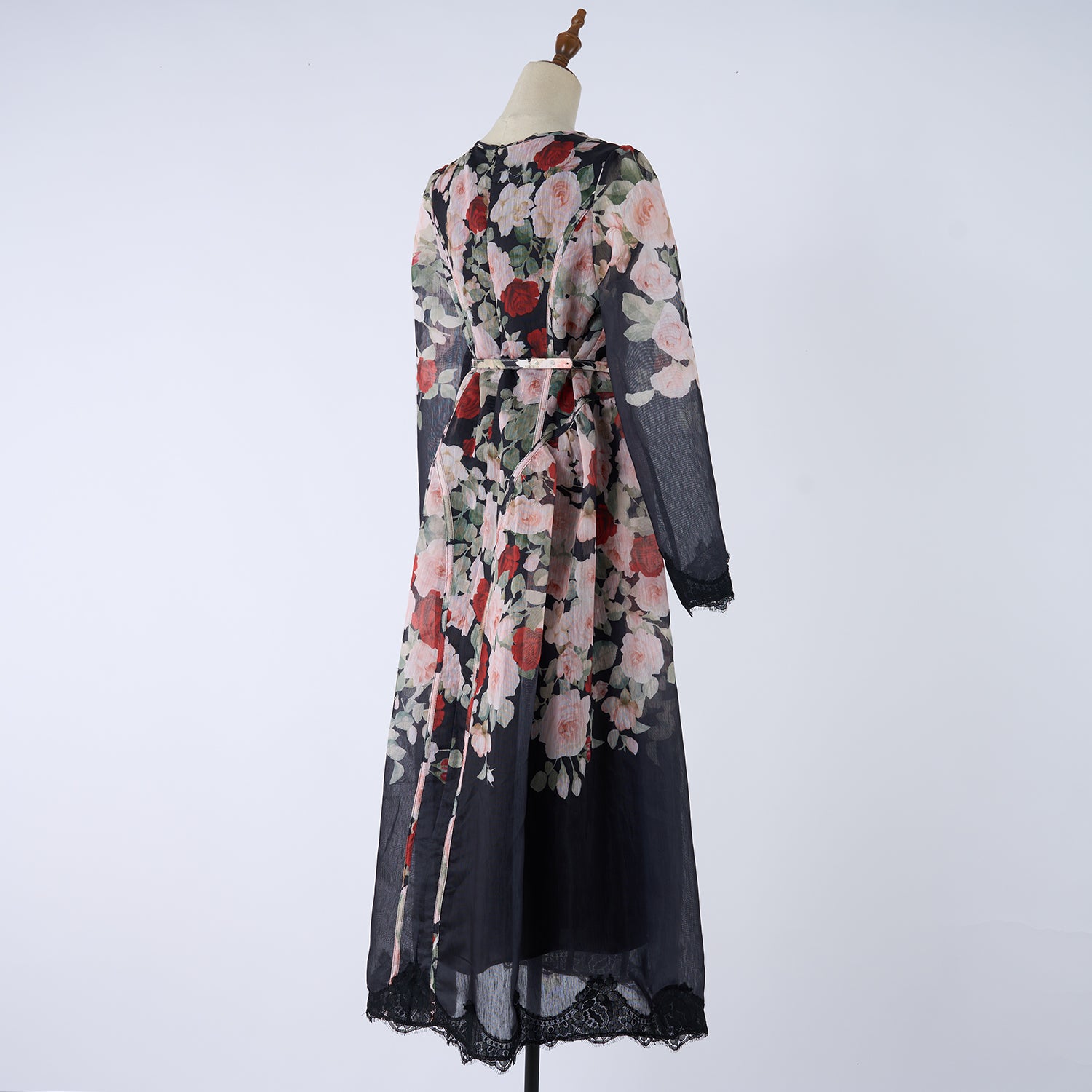 Women Printed Long Sleeved Summer And Autumn Vacation Dress Daylight