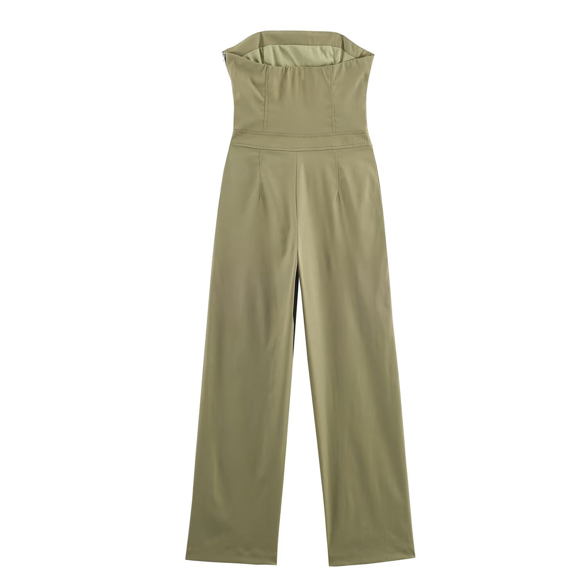 Women Clothing Strapless Long Type Jumpsuit SenDa