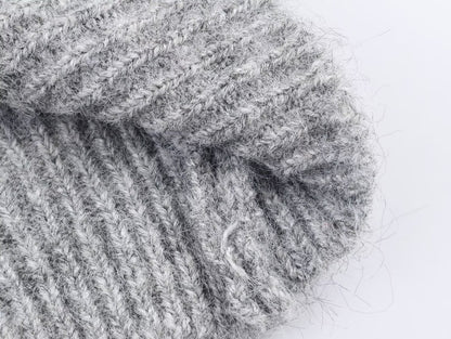 Women Clothing Autumn Korean Outerwear Bandage Floral Decorations round Neck Knitted Vest Top