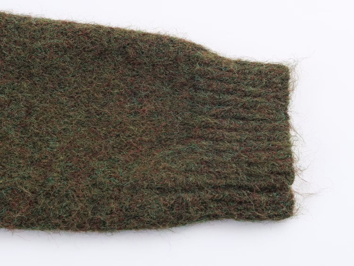 Idle Retro Lapels Jacquard Lace up Knitted Cardigan Autumn Loose Slimming Sweater Coat for Women