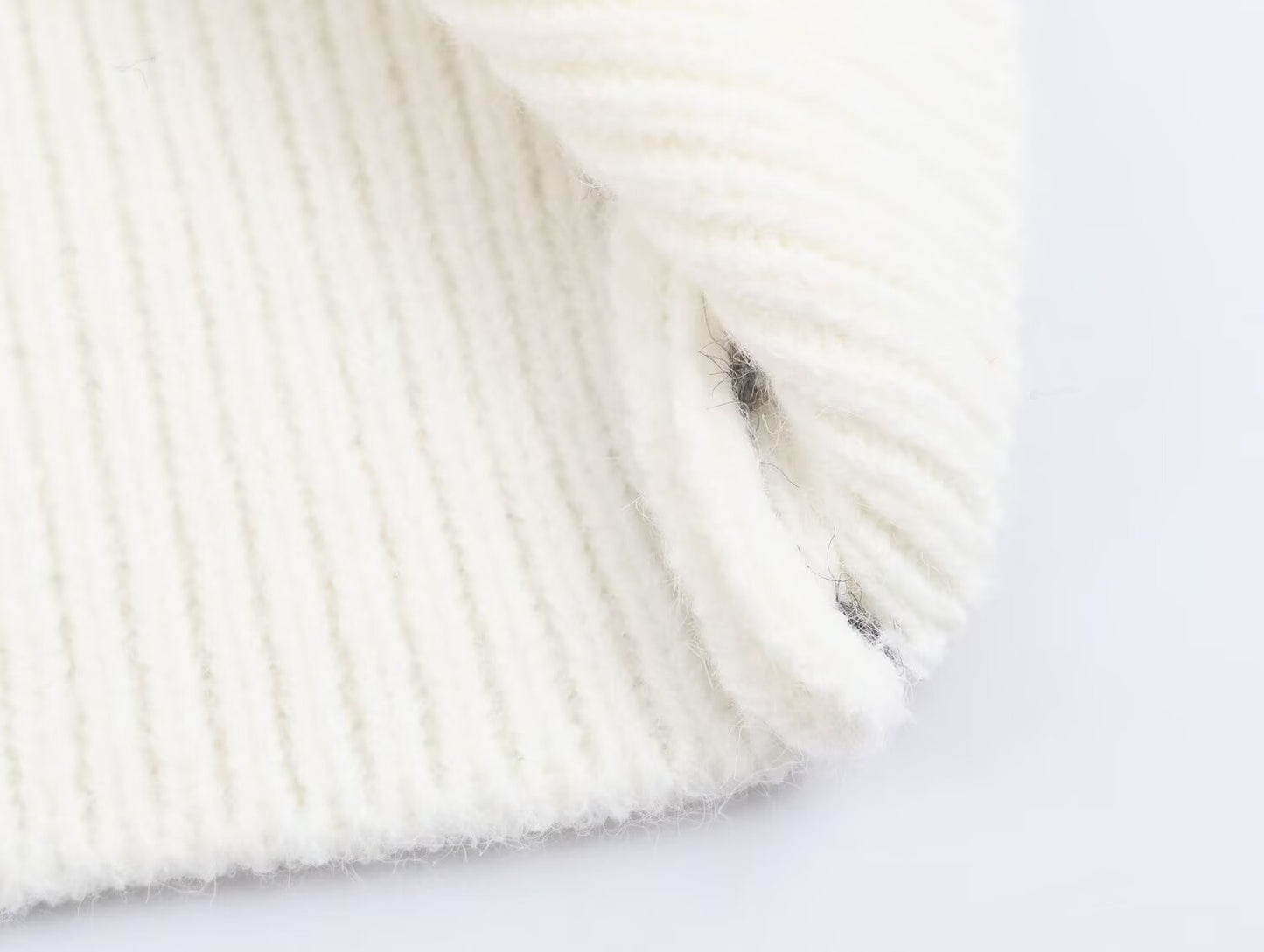 Autumn Women Casual Loose All Matching Color Stitching Knitted Cardigan