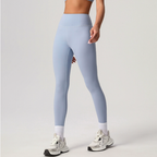 Quick Drying Yoga Pants Women High Waist Hip Lift Tight Sports Ninth Pants T Line Wear Resistant Running Fitness Pants YiGlo