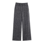 Women Clothing Autumn Winter Elegant Blazer Pant Sets SenDa