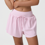 Loose Nude Feel Sports Shorts High Waist Belly Contracting Outer Wear Casual Yoga Pants Anti Exposure Fitness Shorts YiGlo