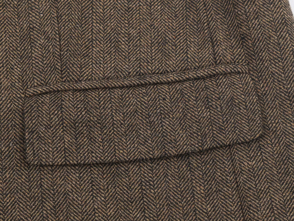 Women Clothing Winter Office Herringbone Twill Blazer SenDa