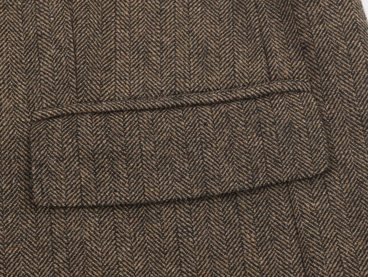 Women Clothing Winter Office Herringbone Twill Blazer SenDa