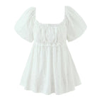 Chemise à manches bouffantes Sweet Niche Doll pour femme, printemps-automne, pull ample assorti