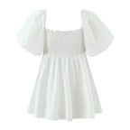 Chemise à manches bouffantes Sweet Niche Doll pour femme, printemps-automne, pull ample assorti