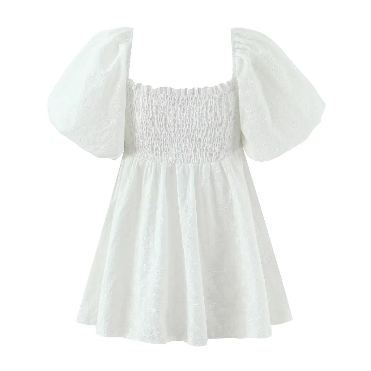 Chemise à manches bouffantes Sweet Niche Doll pour femme, printemps-automne, pull ample assorti