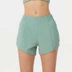 Loose Quick Drying Sports Shorts Women Summer Running with Lining Training Workout Pants High Waist Yoga Shorts Tichin