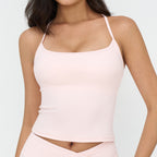 Nude Feel Yoga Vest H Shaped Beauty Back Tight Outdoor Sports Underwear Running Fitness Sports Vest Sollinarry