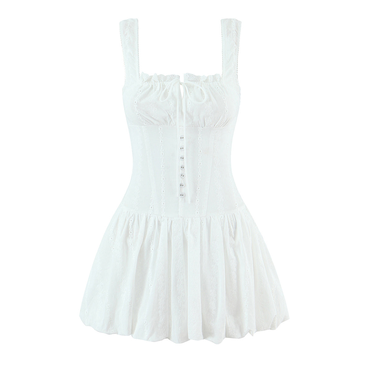 Lace Sling Women Waist Tight Design Slimming Pure Sexy Bud Short Dress Camille